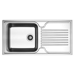 Reginox Senator Single Bowl Stainless Steel Kitchen Sink 1000 x 500mm