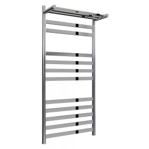 Reina Alento Polished Stainless Steel Designer Towel Radiator 1120 x 530mm