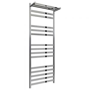 Reina Alento Polished Stainless Steel Designer Towel Radiator 1450 x 530mm