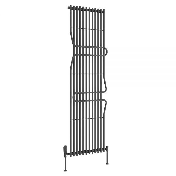 Reina Aletta Anthracite Radiator 1800 x 500mm