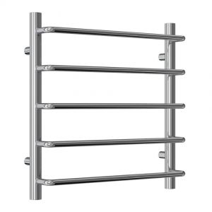Reina Aliano Chrome Designer Towel Radiator 500 x 500mm