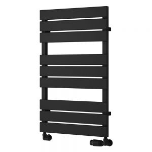Reina Avola Black Designer Towel Radiator 823 x 500mm