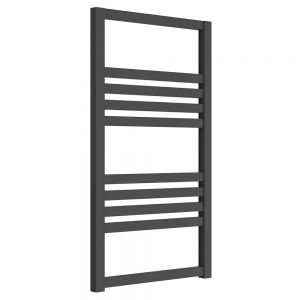 Reina Bolca Anthracite Designer Towel Radiator 870 x 485mm