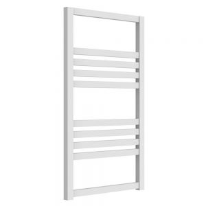Reina Bolca White Designer Towel Radiator 870 x 485mm