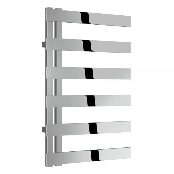 Reina Capelli Polished Stainless Steel Designer Towel Radiator 800 x 500mm
