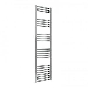 Reina Capo Chrome Curved Heated Towel Rail 1600 x 400mm