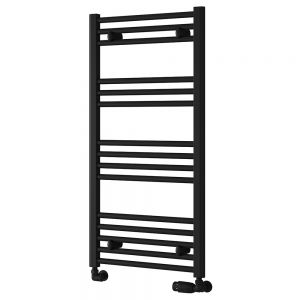 Reina Capo Black Heated Towel Rail 1000 x 400mm