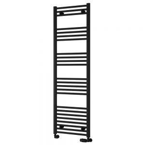 Reina Capo Black Heated Towel Rail 1600 x 500mm