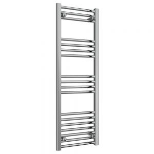 Reina Capo Chrome Heated Towel Rail 1200 x 400mm