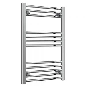 Reina Capo Chrome Heated Towel Rail 800 x 500mm