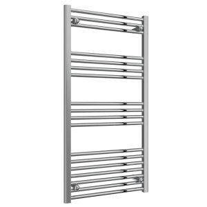 Reina Capo Chrome Heated Towel Rail 1200 x 600mm