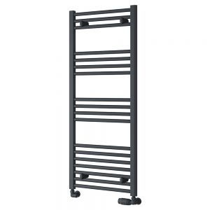 Reina Capo Anthracite Heated Towel Rail 1200 x 600mm