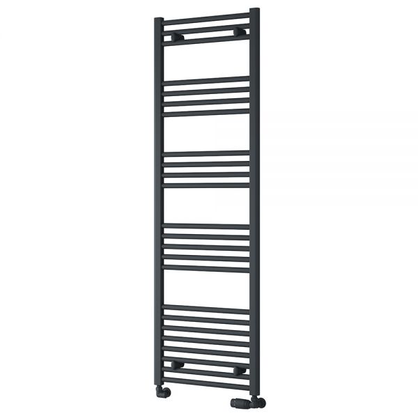 Reina Capo Anthracite Heated Towel Rail 1600 x 400mm