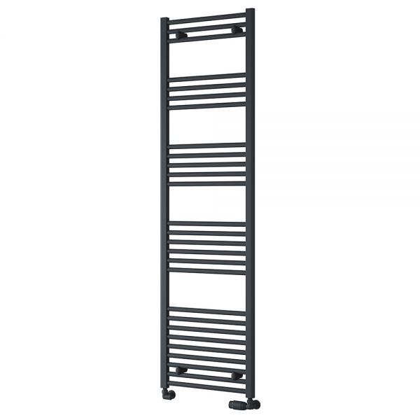 Reina Capo Anthracite Heated Towel Rail 1800 x 500mm - CPO1850AF