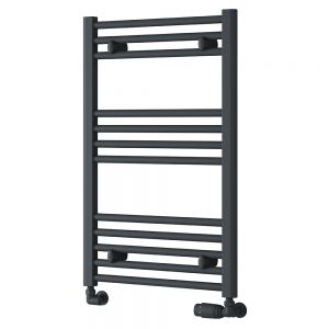 Reina Capo Anthracite Heated Towel Rail 800 x 400mm