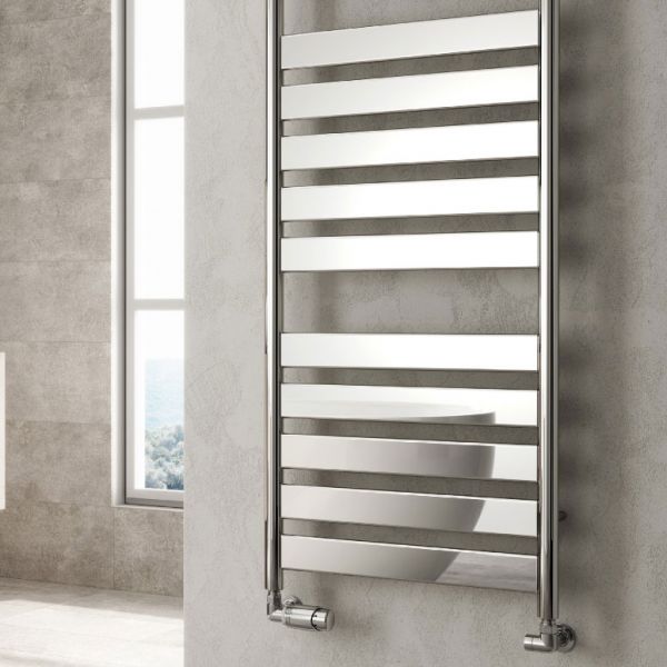 Reina Carpi Chrome Designer Towel Radiator 1200 x 300mm #2