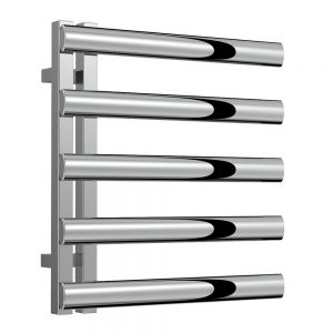 Reina Cavo Polished Stainless Steel Designer Towel Radiator 530 x 500mm