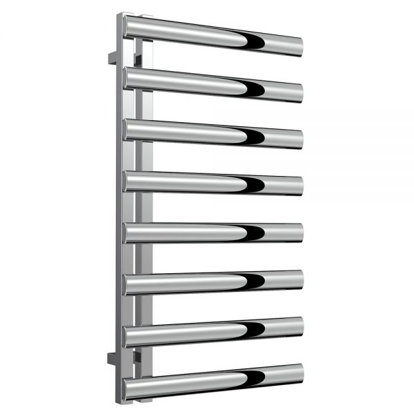 Reina Cavo Polished Stainless Steel Designer Towel Radiator 880 x 500mm
