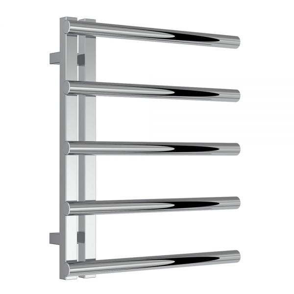 Reina Celico Polished Stainless Steel Designer Towel Radiator 585 x 500mm
