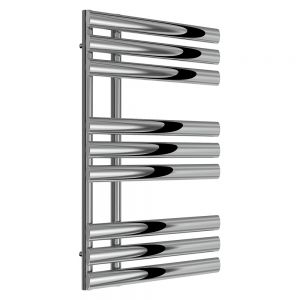 Reina Chisa Chrome Designer Towel Radiator 820 x 500mm