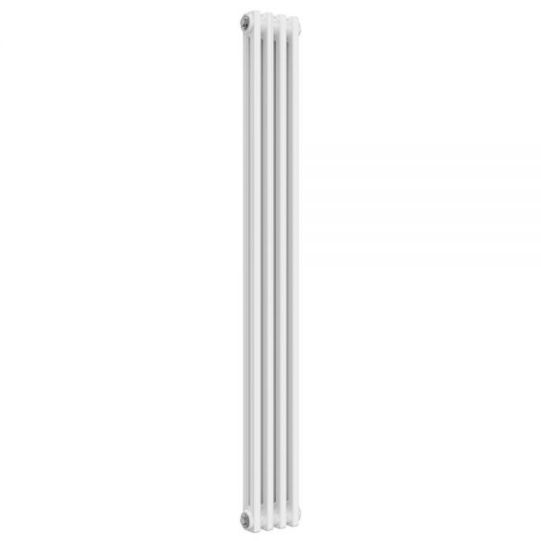 Reina Colona Traditional White 2 Column Radiator 1500 x 200mm