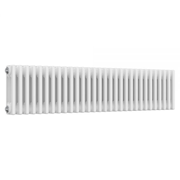 Reina Colona Traditional White 3 Column Radiator 300 x 1370mm