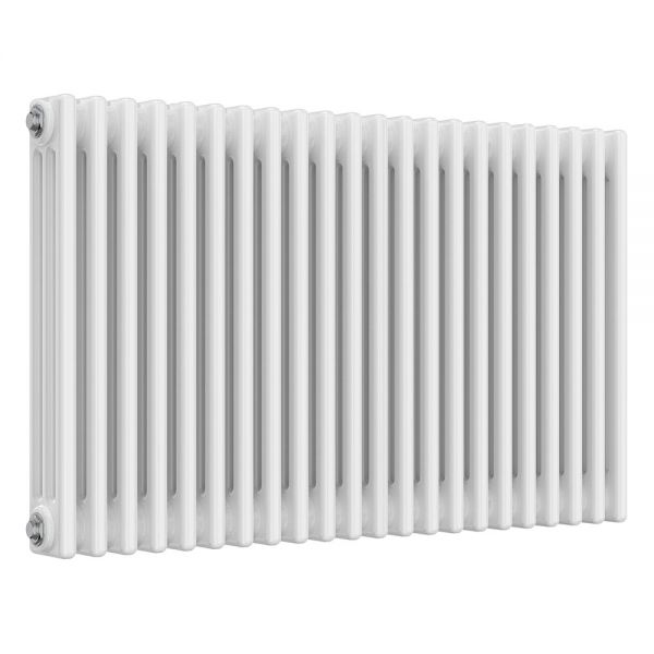 Reina Colona Traditional White 3 Column Radiator 600 x 1010mm