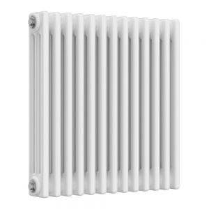 Reina Colona Traditional White 3 Column Radiator 600 x 605mm