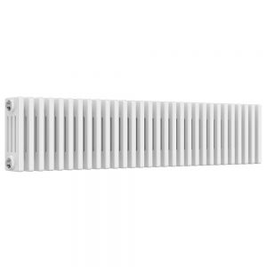 Reina Colona Traditional White 4 Column Radiator 300 x 1010mm