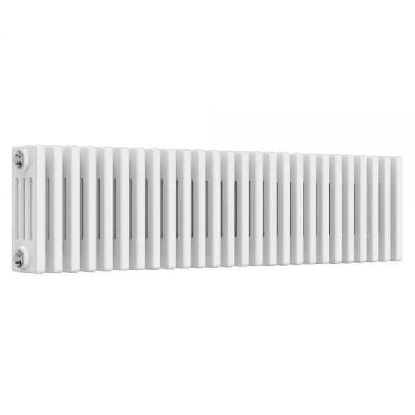 Reina Colona Traditional White 4 Column Radiator 300 x 1190mm