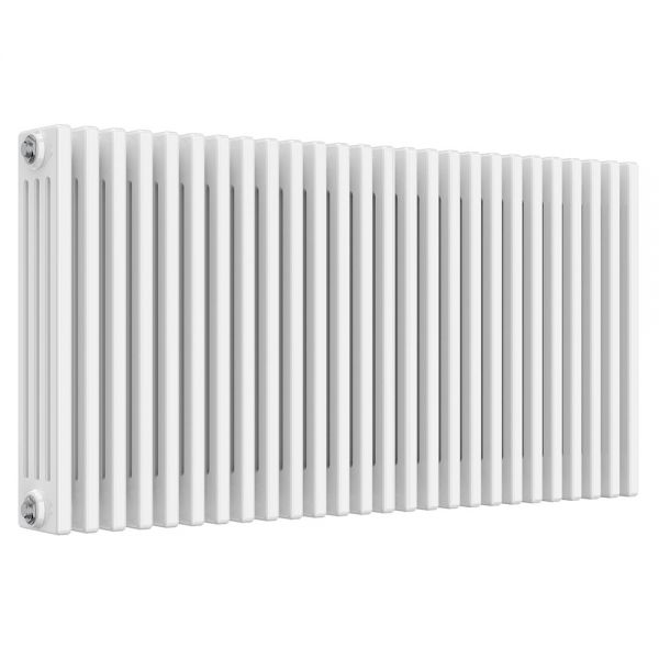 Reina Colona Traditional White 4 Column Radiator 600 x 1010mm