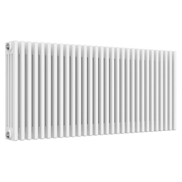 Reina Colona Traditional White 4 Column Radiator 600 x 1370mm