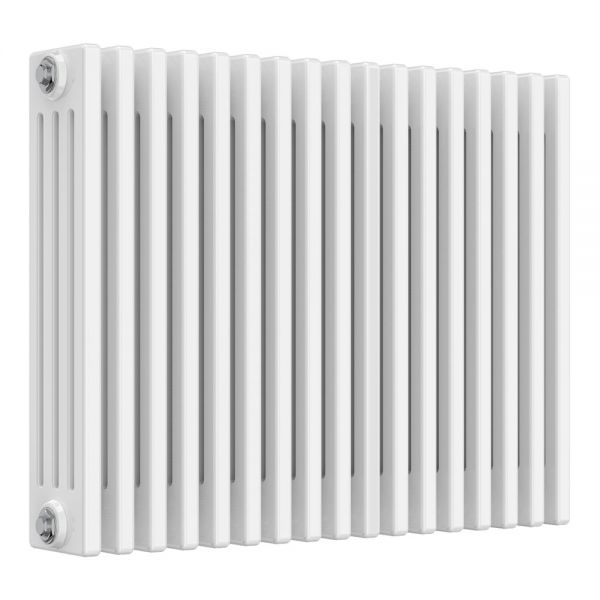 Reina Colona Traditional White 4 Column Radiator 600 x 785mm
