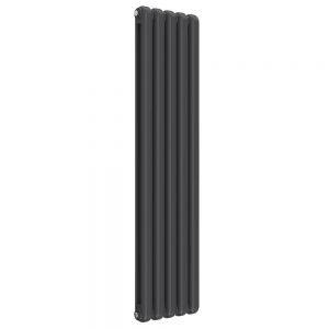 Reina Coneva Anthracite Radiator 1500 x 370mm