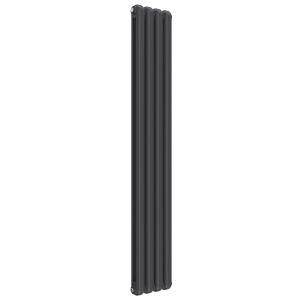 Reina Coneva Anthracite Radiator 1800 x 300mm