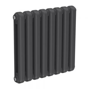 Reina Coneva Anthracite Radiator 550 x 580mm
