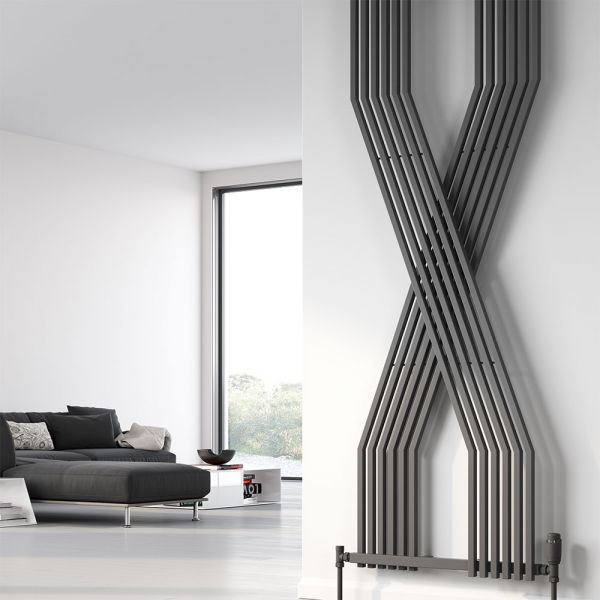 Reina Coredo Anthracite Radiator 1760 x 620mm #2