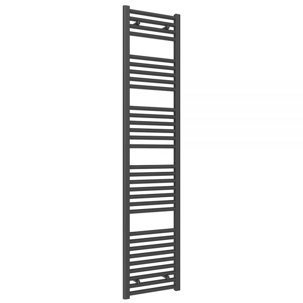 Reina Diva Anthracite Heated Towel Rail 1800 x 400mm