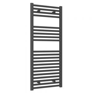 Reina Diva Anthracite Heated Towel Rail 1200 x 500mm