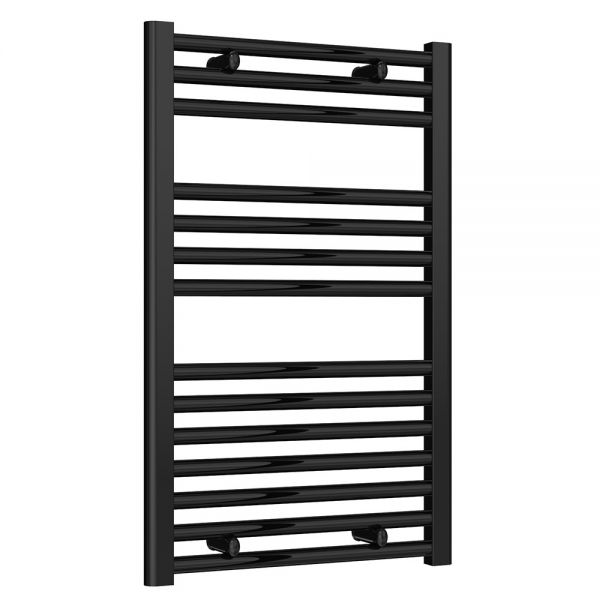 Reina Diva Black Heated Towel Rail 800 x 500mm