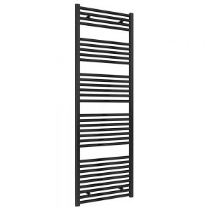 Reina Diva Black Heated Towel Rail 1800 x 600mm