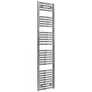 Reina Diva Chrome Curved Heated Towel Rail 1800 x 400mm