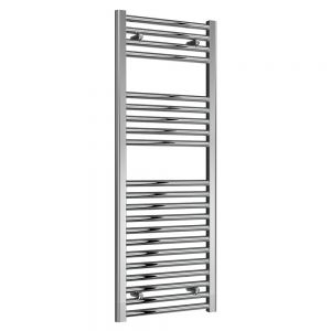 Reina Diva Chrome Heated Towel Rail 1200 x 450mm