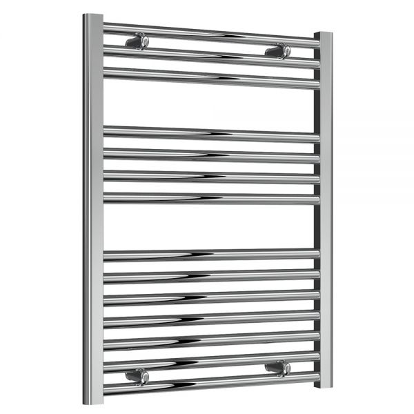 Reina Diva Chrome Heated Towel Rail 800 x 600mm