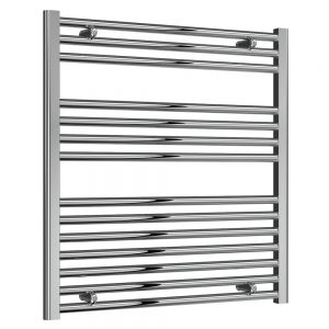 Reina Diva Chrome Heated Towel Rail 800 x 750mm