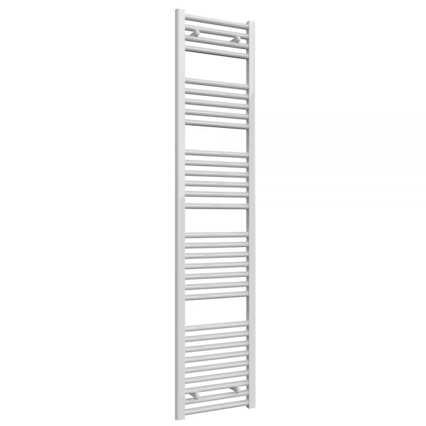 Reina Diva White Heated Towel Rail 1800 x 400mm
