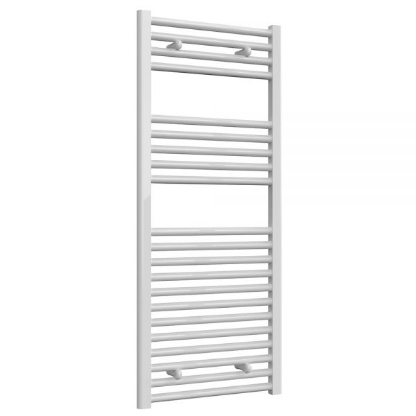 Reina Diva White Heated Towel Rail 1200 x 500mm
