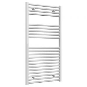 Reina Diva White Heated Towel Rail 1200 x 600mm