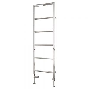 Reina Dora Chrome Designer Towel Radiator 1470 x 500mm