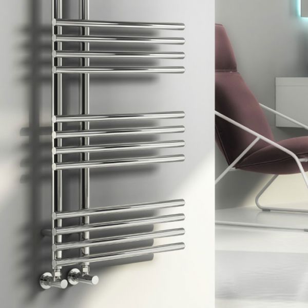 Reina Elisa Chrome Designer Towel Radiator 1550 x 500mm #2